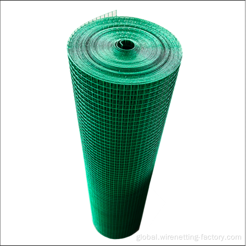 Coated Wire Mesh Green PVC Coated Welded Wire Mesh Factory